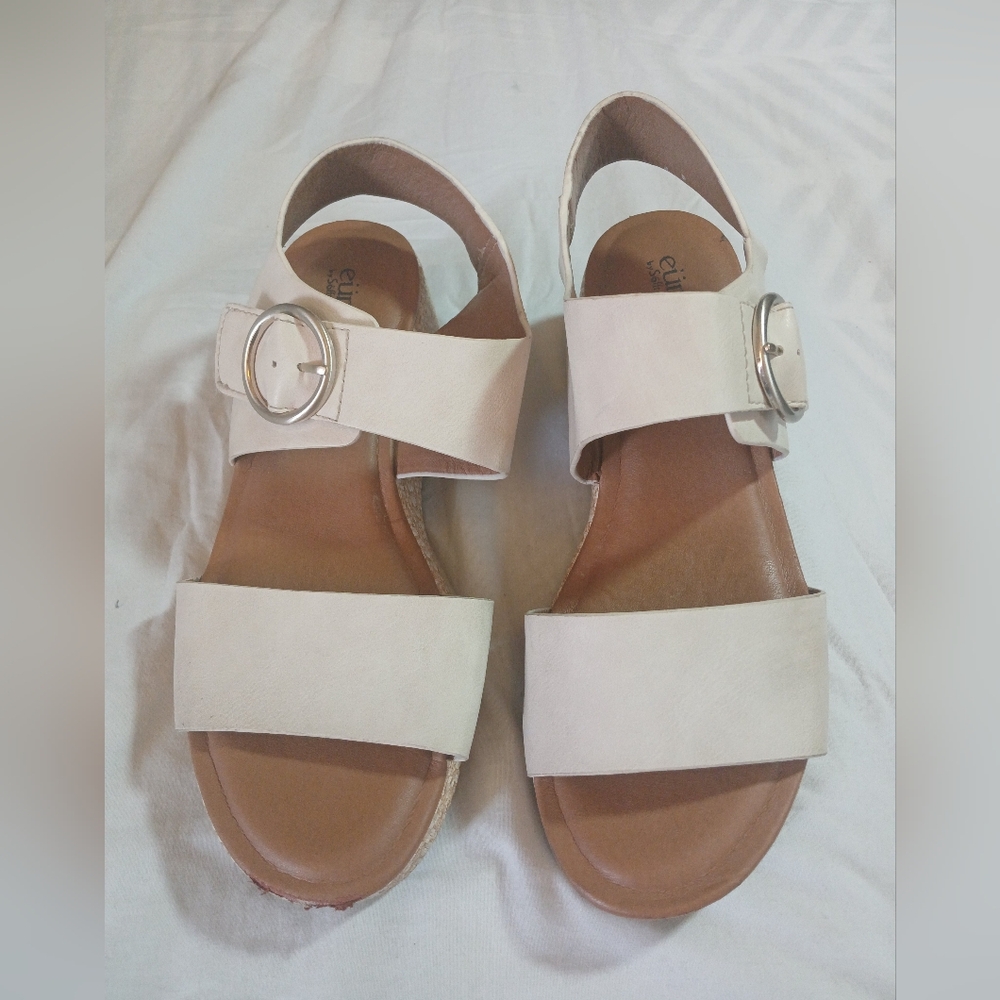Euro Soft By Sofft Finnly Wedge Sandals Size 8M